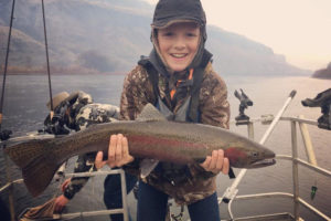 Idaho Steelhead fishing with family