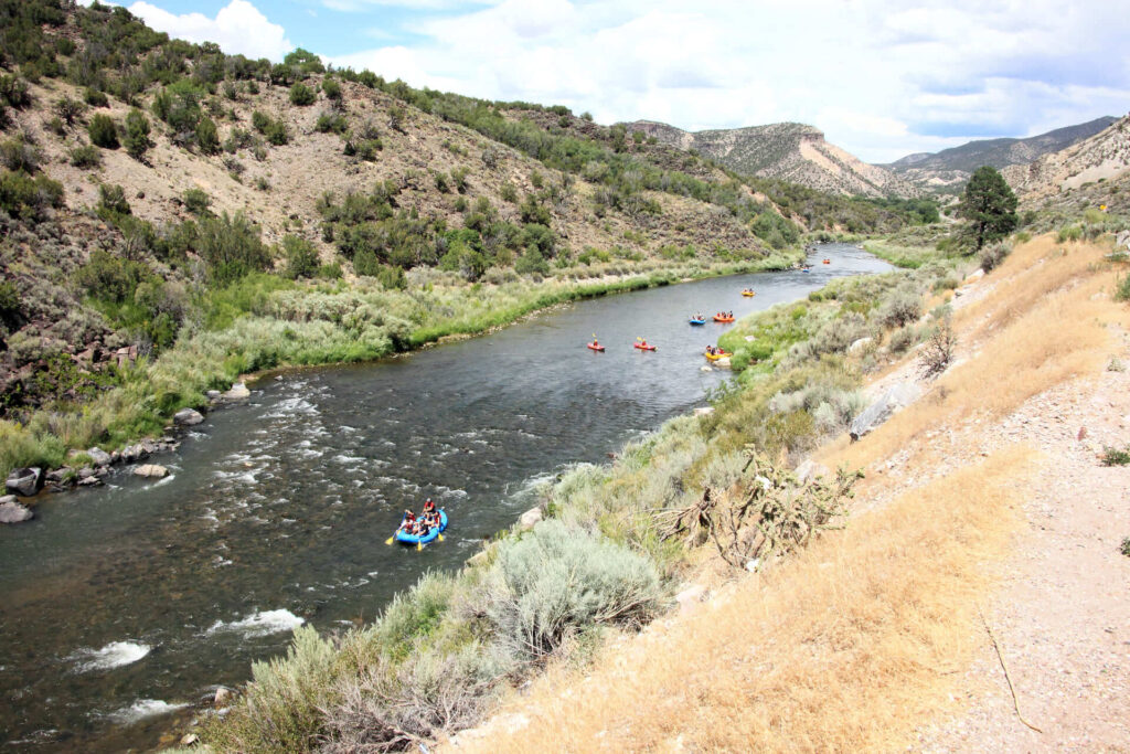 rafting in Taos