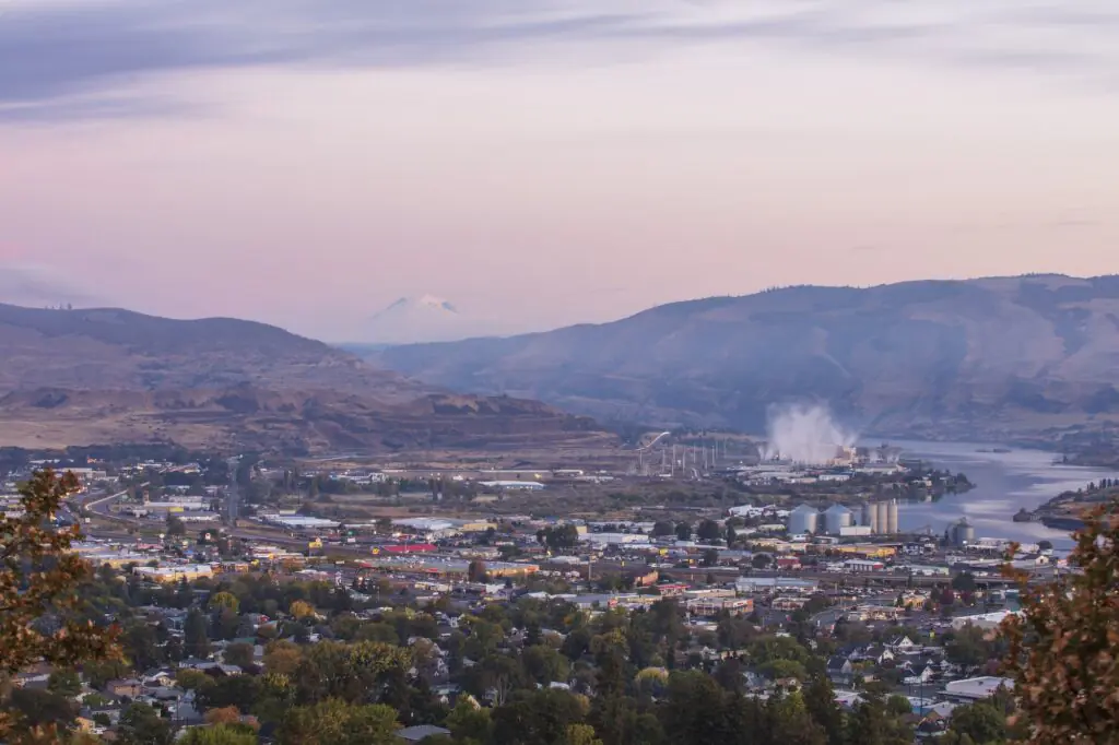 Data center proliferation in the Pacific Northwest. A data center in Oregon.